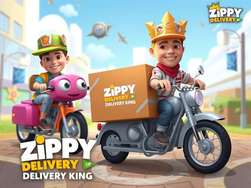 Zippy Delivery King Game Banner